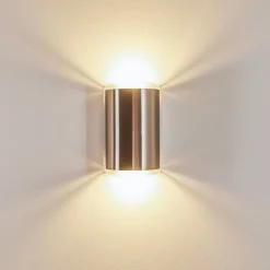 Applique Murale D'Exterieur Rumar Led Acier Inoxydable, 1 Lumiere