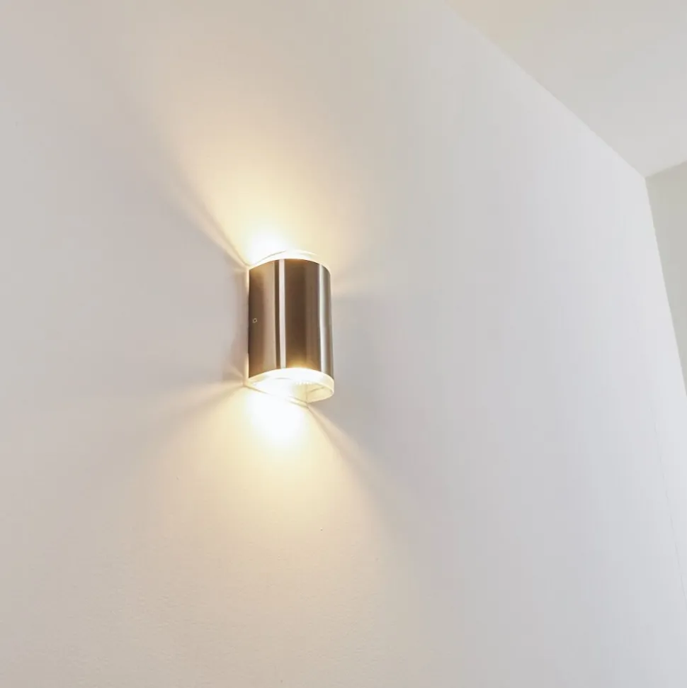 Applique Murale D'Exterieur Rumar Led Acier Inoxydable, 1 Lumiere