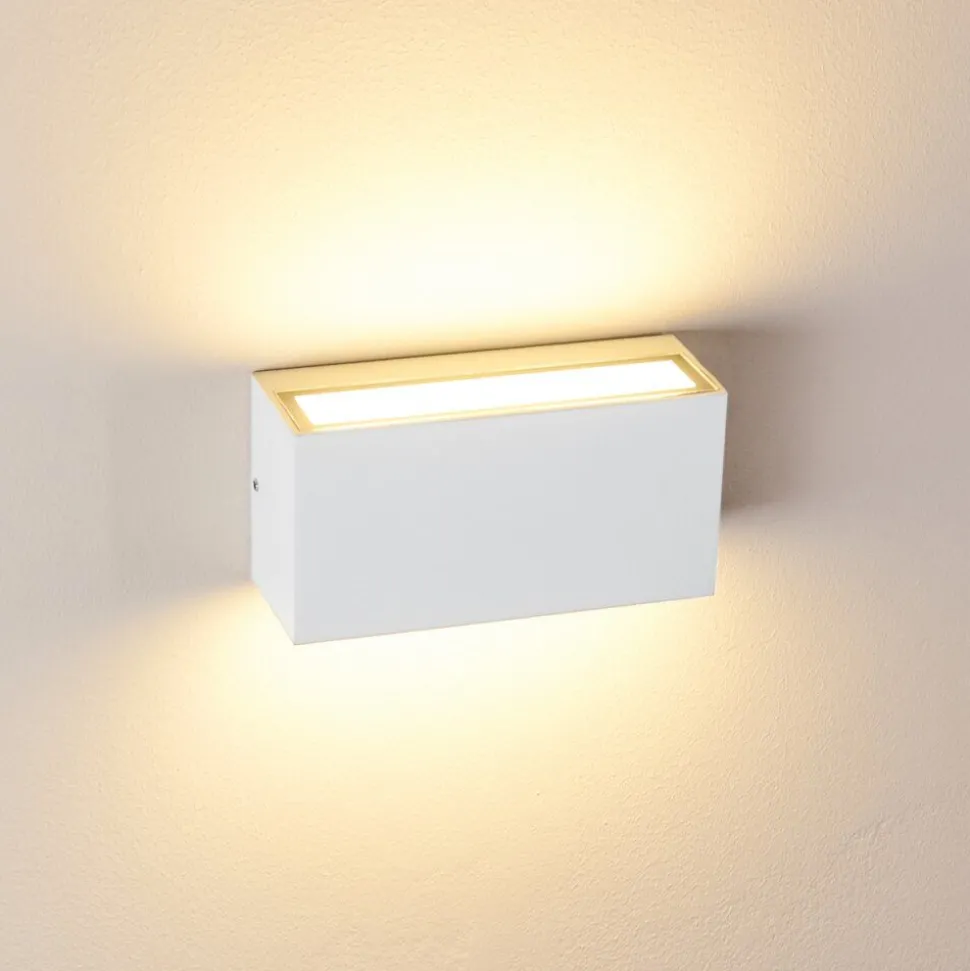Applique Murale D'Exterieur Duluth Led Blanc, 1 Lumiere