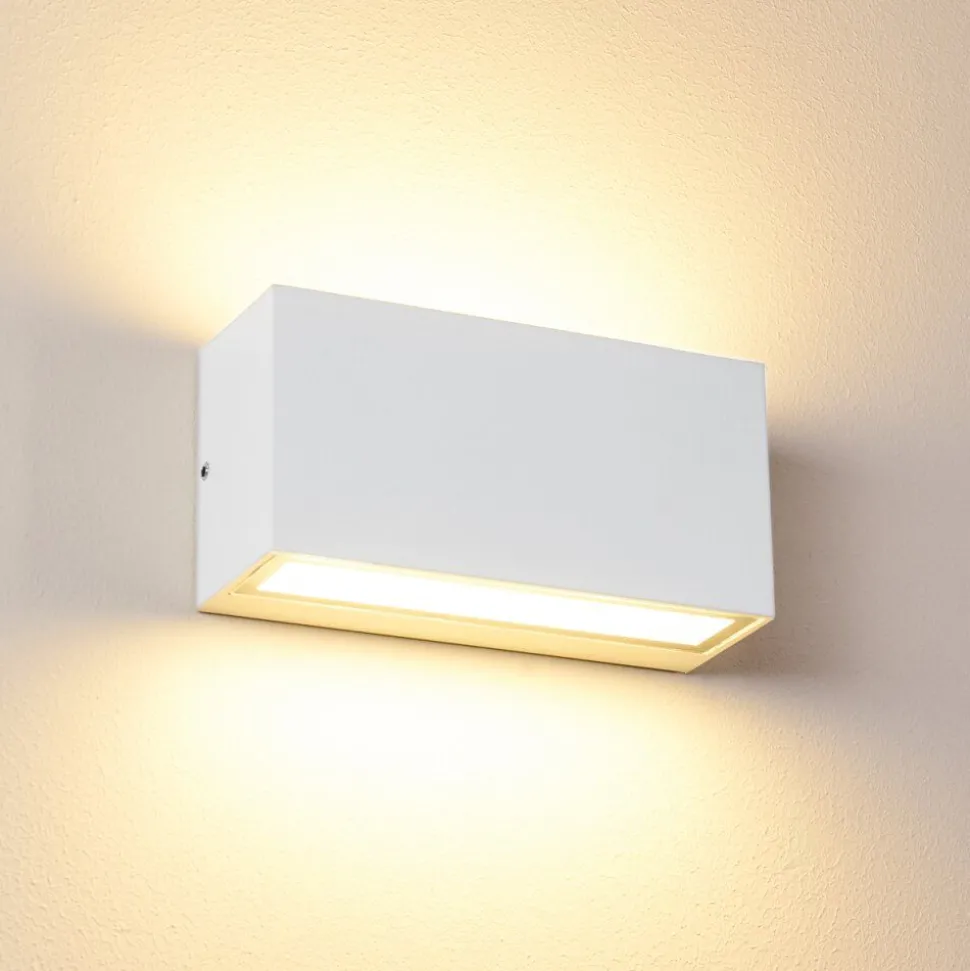 Applique Murale D'Exterieur Duluth Led Blanc, 1 Lumiere
