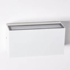 Applique Murale D'Exterieur Duluth Led Blanc, 1 Lumiere
