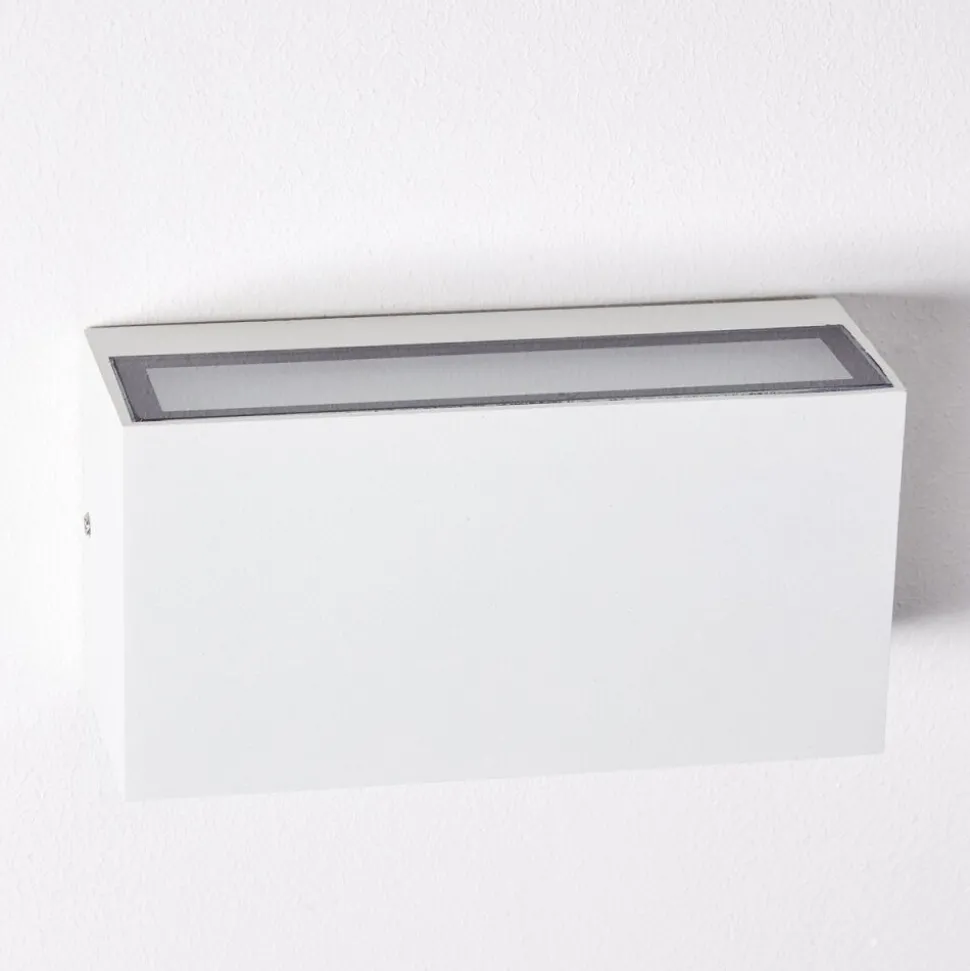 Applique Murale D'Exterieur Duluth Led Blanc, 1 Lumiere
