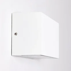 Applique Murale D'Exterieur Duluth Led Blanc, 1 Lumiere