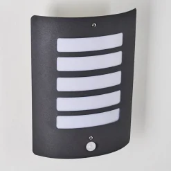 Applique Murale D'Exterieur Alslev Anthracite, 1 Lumiere, Detecteur De Mouvement