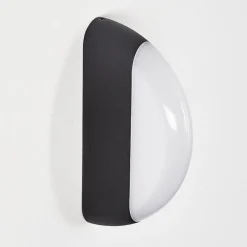 Applique Murale D'Exterieur Arvier Led Noir, 1 Lumiere