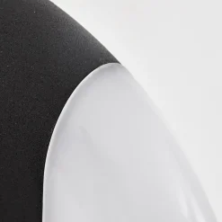 Applique Murale D'Exterieur Arvier Led Noir, 1 Lumiere