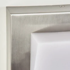 Applique Murale D'Exterieur Stearns Led Nickel Mat, 1 Lumiere