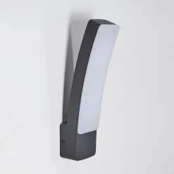 Applique Murale D'Exterieur Maseru Led Anthracite, 1 Lumiere