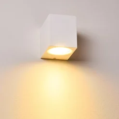 Applique Murale D'Exterieur Nordborg Led Blanc, 1 Lumiere