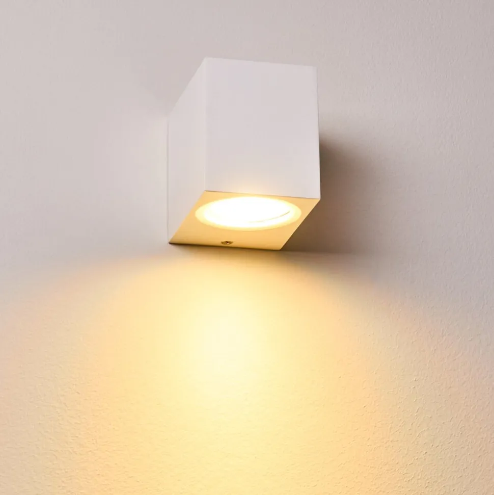 Applique Murale D'Exterieur Nordborg Led Blanc, 1 Lumiere