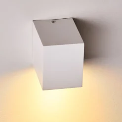 Applique Murale D'Exterieur Nordborg Led Blanc, 1 Lumiere