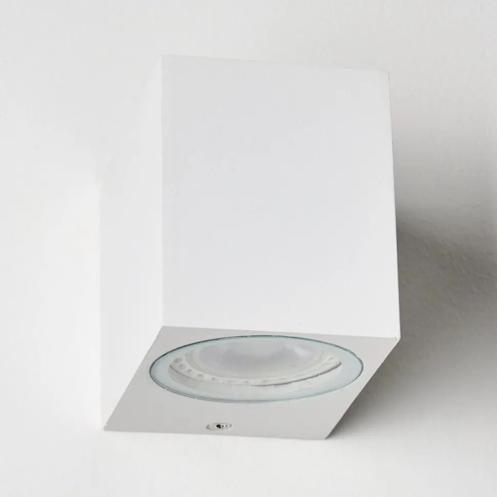 Applique Murale D'Exterieur Nordborg Led Blanc, 1 Lumiere