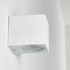 Applique Murale D'Exterieur Nordborg Led Blanc, 1 Lumiere