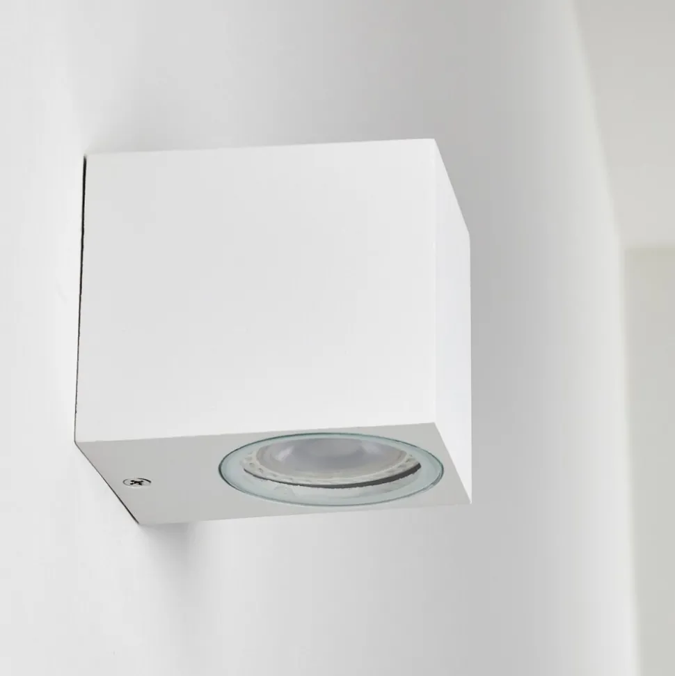Applique Murale D'Exterieur Nordborg Led Blanc, 1 Lumiere