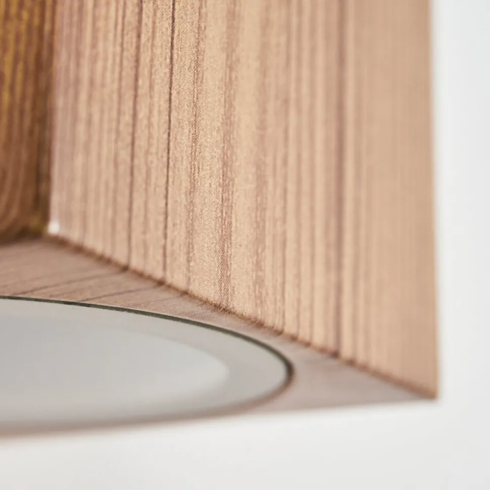 Applique Murale D'Exterieur Skaabu Couleur Bois, 1 Lumiere