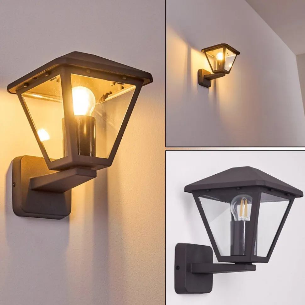 Applique Murale D'Exterieur Malmberget Anthracite, 1 Lumiere