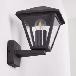 Applique Murale D'Exterieur Malmberget Anthracite, 1 Lumiere