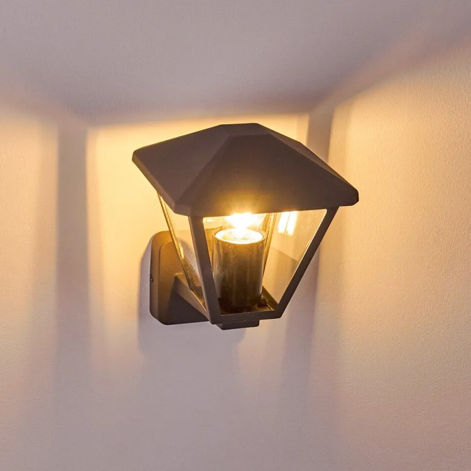 Applique Murale D'Exterieur Malmberget Anthracite, 1 Lumiere
