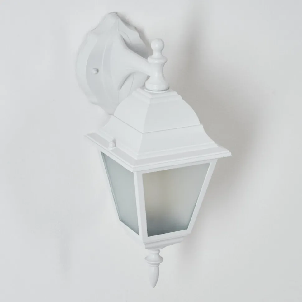 Applique Murale D'Exterieur Naofe Blanc, 1 Lumiere