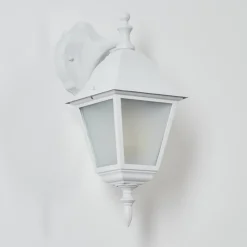 Applique Murale D'Exterieur Naofe Blanc, 1 Lumiere