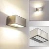 Applique Murale D'Exterieur Spider Led Acier Inoxydable, 1 Lumiere