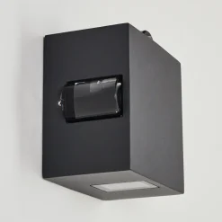 Applique Murale D'Exterieur Bedou Led Anthracite, 1 Lumiere