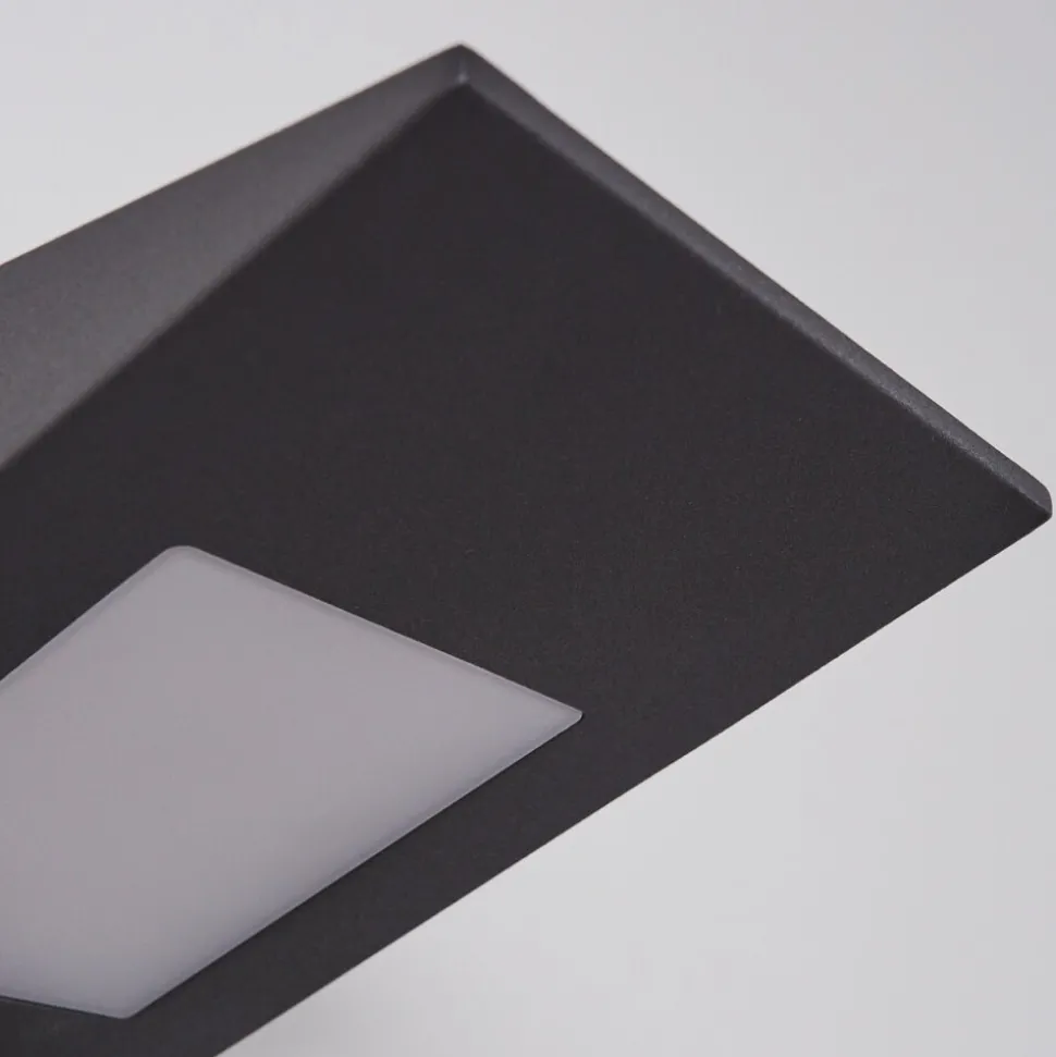 Applique Murale D'Exterieur Matlava Led Anthracite, Blanc, 1 Lumiere, Detecteur De Mouvement