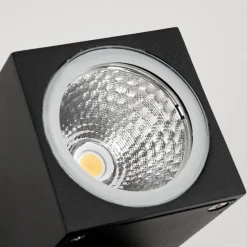 Applique Murale D'Exterieur Holiseva Led Noir, 1 Lumiere