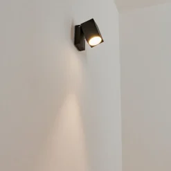 Applique Murale D'Exterieur Holiseva Led Noir, 1 Lumiere