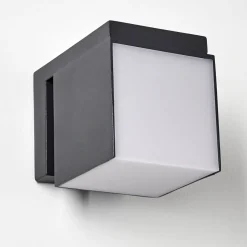 Applique Murale D'Exterieur Swanek Led Anthracite, 1 Lumiere