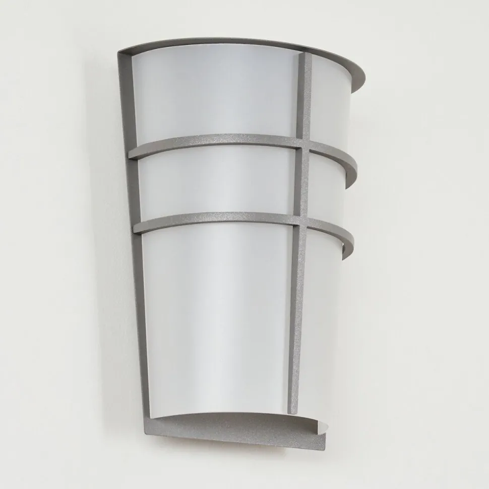 Applique Murale D'Exterieur Lamarche Led Gris, 3 Lumieres