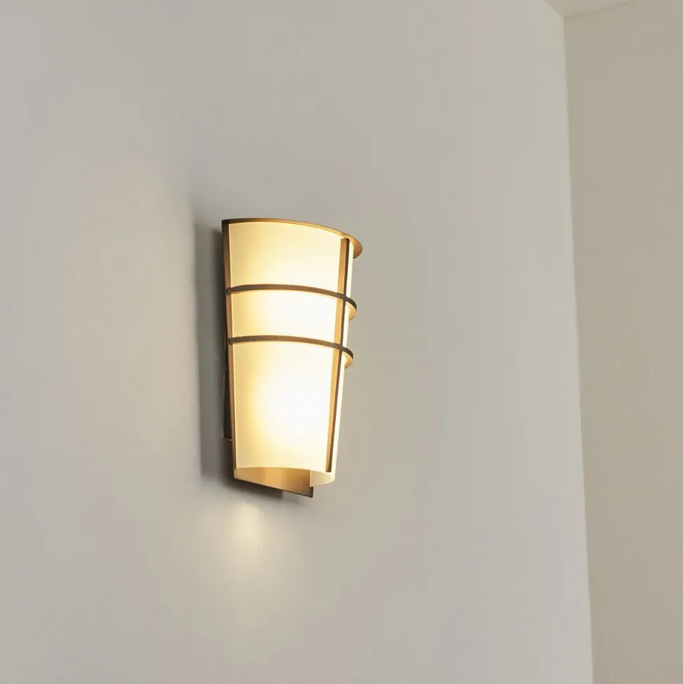 Applique Murale D'Exterieur Lamarche Led Gris, 3 Lumieres