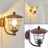 Applique Murale D'Exterieur Sonvil Brun, 1 Lumiere