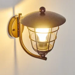 Applique Murale D'Exterieur Sonvil Brun, 1 Lumiere