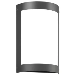 Applique Murale D'Exterieur Cmd Aqua Marco Led Anthracite, 1 Lumiere, Detecteur De Mouvement