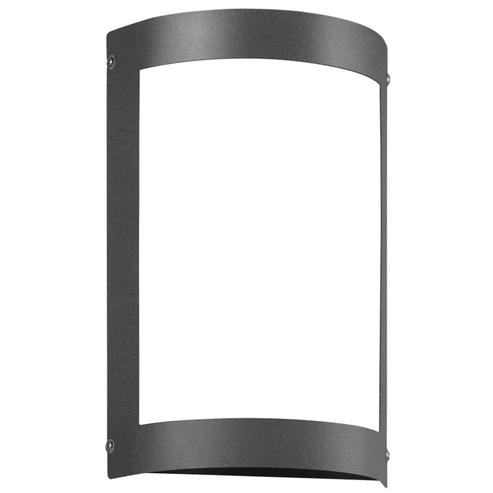 Applique Murale D'Exterieur Cmd Aqua Marco Led Anthracite, 1 Lumiere, Detecteur De Mouvement
