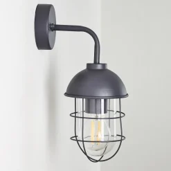 Applique Murale D'Exterieur Toftlund Gris, 1 Lumiere