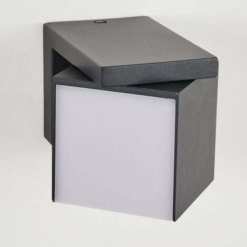 Applique Murale D'Exterieur Swanek Led Anthracite, 1 Lumiere