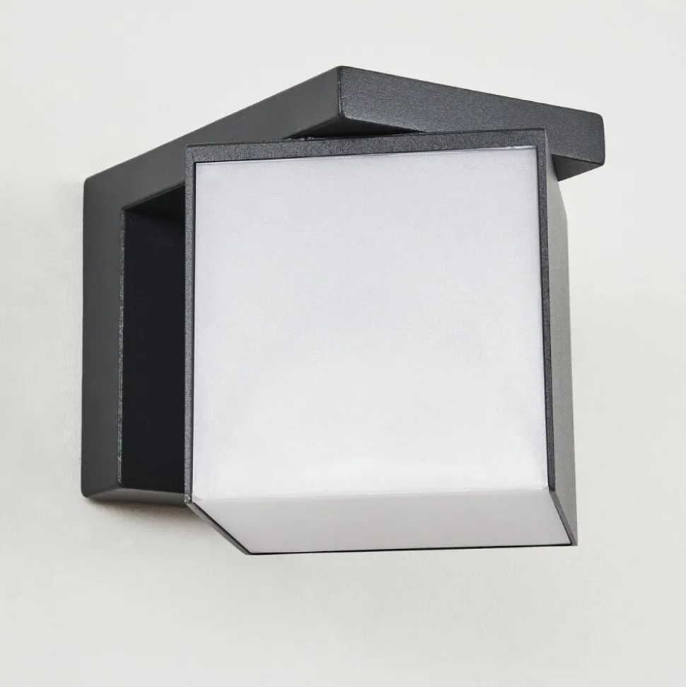 Applique Murale D'Exterieur Swanek Led Anthracite, 1 Lumiere