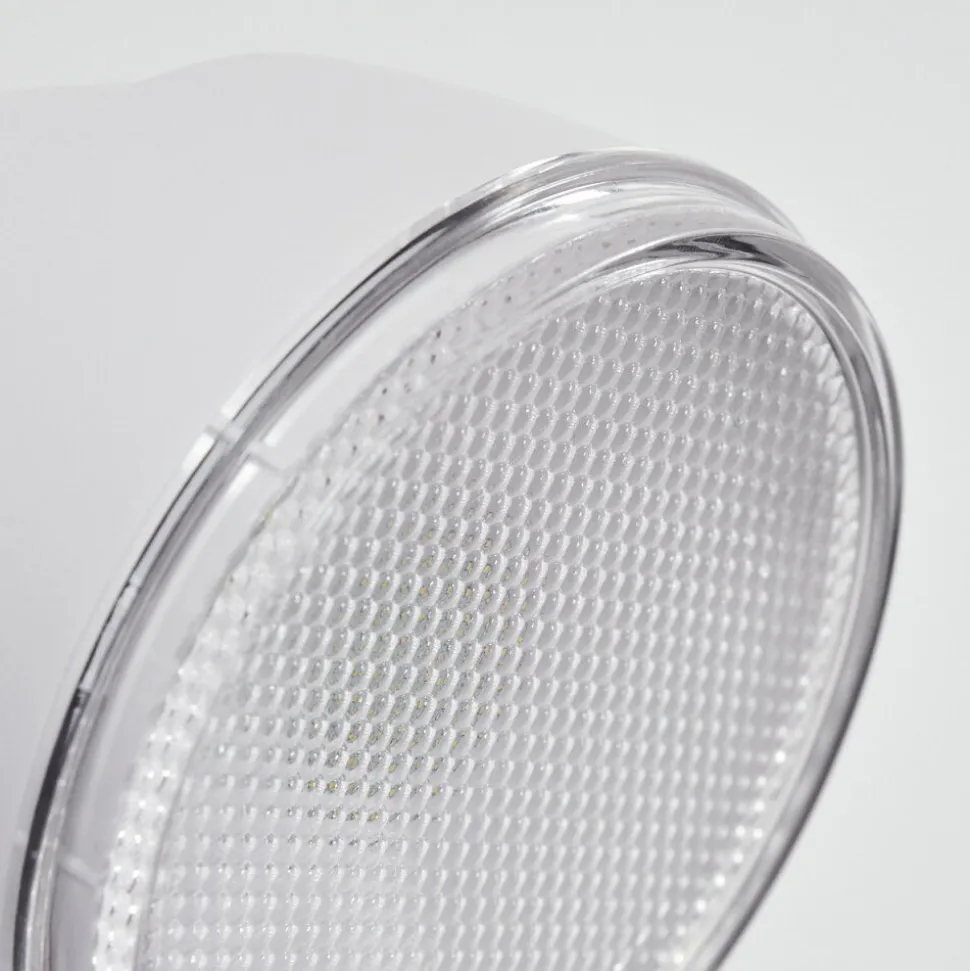 Applique Murale D'Exterieur Anyarhwi Led Blanc, 2 Lumieres, Detecteur De Mouvement