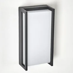 Applique Murale D'Exterieur Skove Led Anthracite, 1 Lumiere