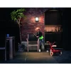 Applique Murale D'Exterieur Philips Stock Led Anthracite, 1 Lumiere, Detecteur De Mouvement