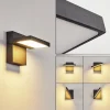 Applique Murale D'Exterieur Lyckan Led Noir, 1 Lumiere