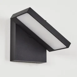 Applique Murale D'Exterieur Lyckan Led Noir, 1 Lumiere