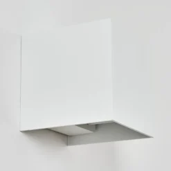 Applique Murale D'Exterieurtamarin Led Blanc, 2 Lumieres