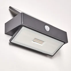 Applique Murale D'Exterieur Wiborg Led Anthracite, 1 Lumiere, Detecteur De Mouvement