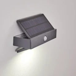 Applique Murale D'Exterieur Wiborg Led Anthracite, 1 Lumiere, Detecteur De Mouvement