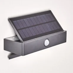 Applique Murale D'Exterieur Wiborg Led Anthracite, 1 Lumiere, Detecteur De Mouvement