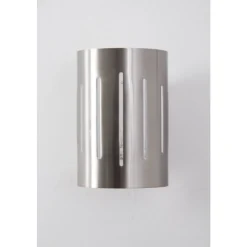 Applique Murale Eglo Madras 1 Chrome, Acier Inoxydable, Nickel Mat, 1 Lumiere
