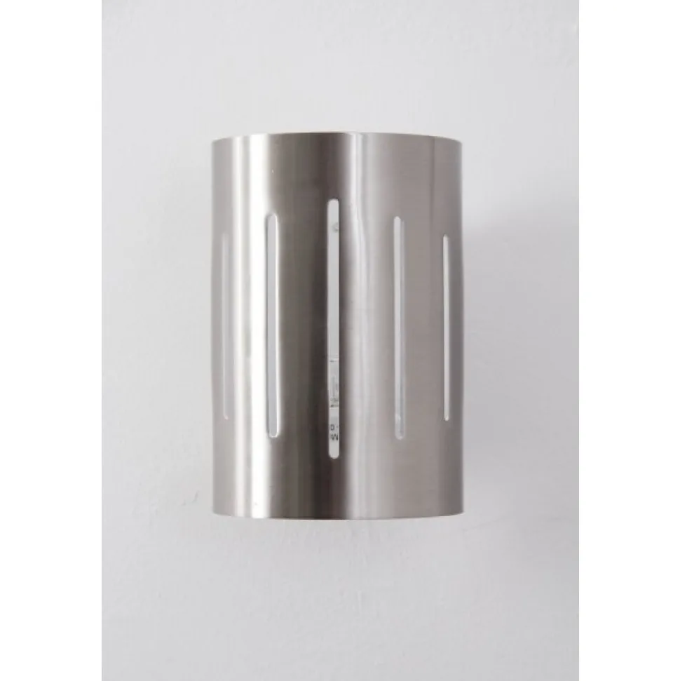 Applique Murale Eglo Madras 1 Chrome, Acier Inoxydable, Nickel Mat, 1 Lumiere
